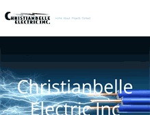 Tablet Screenshot of christianbelle.com